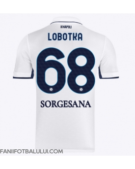 SSC Napoli Stanislav Lobotka #68 Tricou Fotbal Replică 2024-25 Barbati Deplasare
